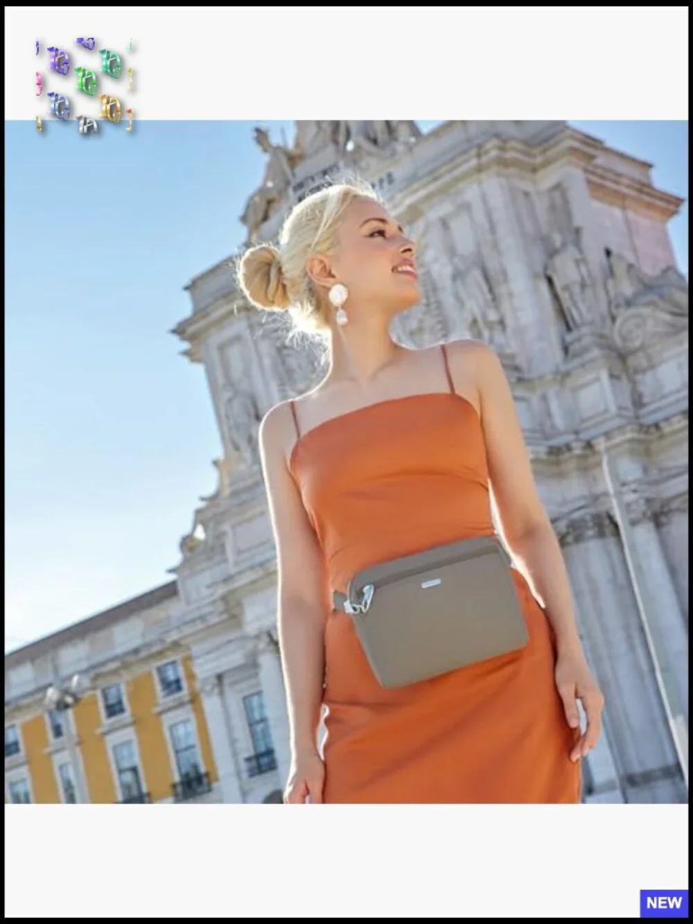 Anti-Theft Convertible Crossbody Waist Pack Travel Security Bag Classic
